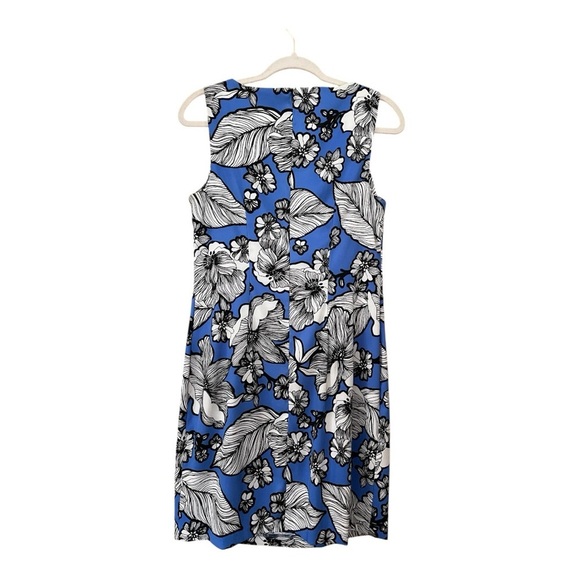 Alyx Blue and White Floral Mini Dress - Picture 3 of 10